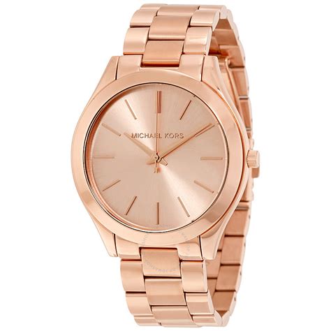 how much is a rose gold michael kors watch|rose gold mk watch cheap.